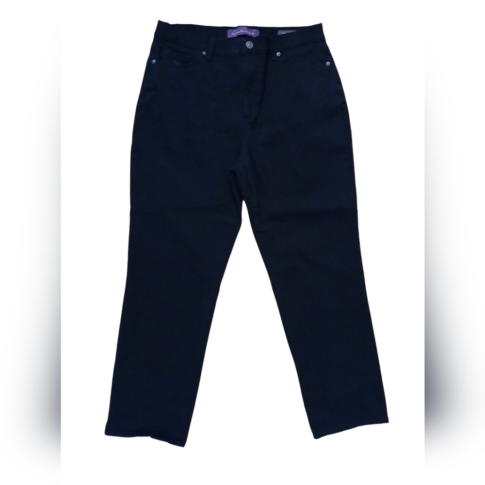 Gloria Vanderbilt Amanda Black Jeans Size 12